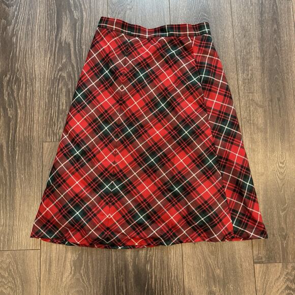Pendleton Wool Skirt Plaid Women’s Size 4 - Picture 1 of 3